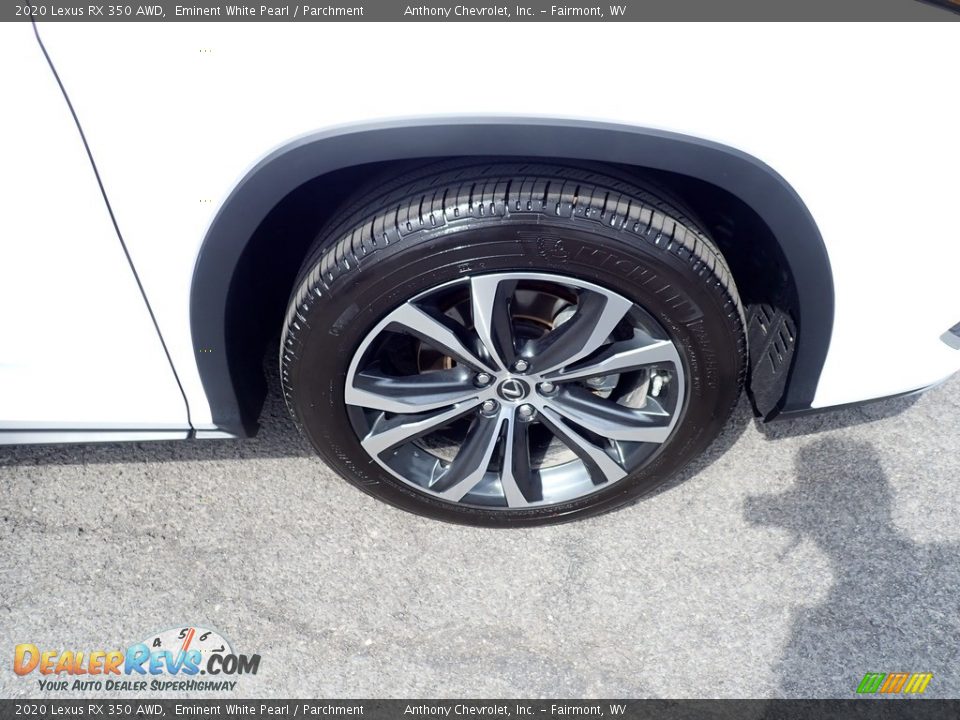 2020 Lexus RX 350 AWD Eminent White Pearl / Parchment Photo #2