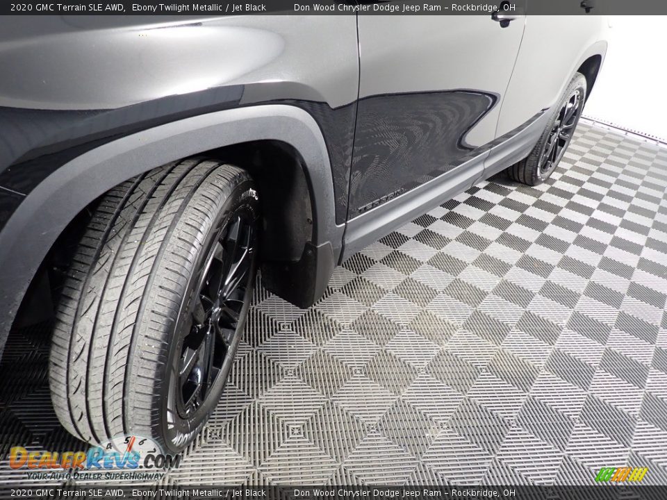 2020 GMC Terrain SLE AWD Ebony Twilight Metallic / Jet Black Photo #9