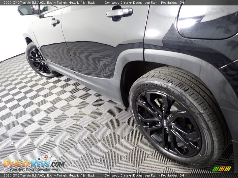 2020 GMC Terrain SLE AWD Ebony Twilight Metallic / Jet Black Photo #10