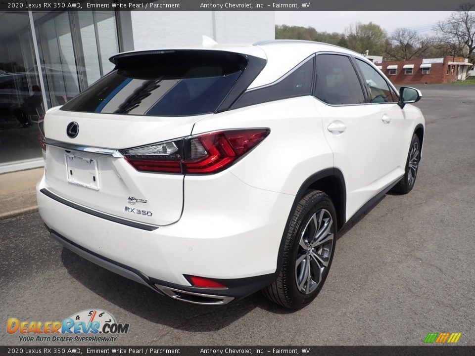 2020 Lexus RX 350 AWD Eminent White Pearl / Parchment Photo #4