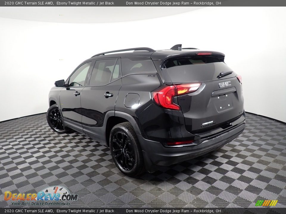 2020 GMC Terrain SLE AWD Ebony Twilight Metallic / Jet Black Photo #11