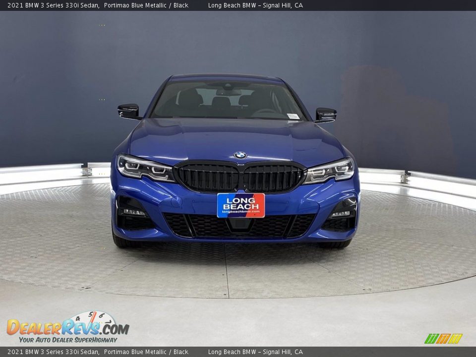 2021 BMW 3 Series 330i Sedan Portimao Blue Metallic / Black Photo #2