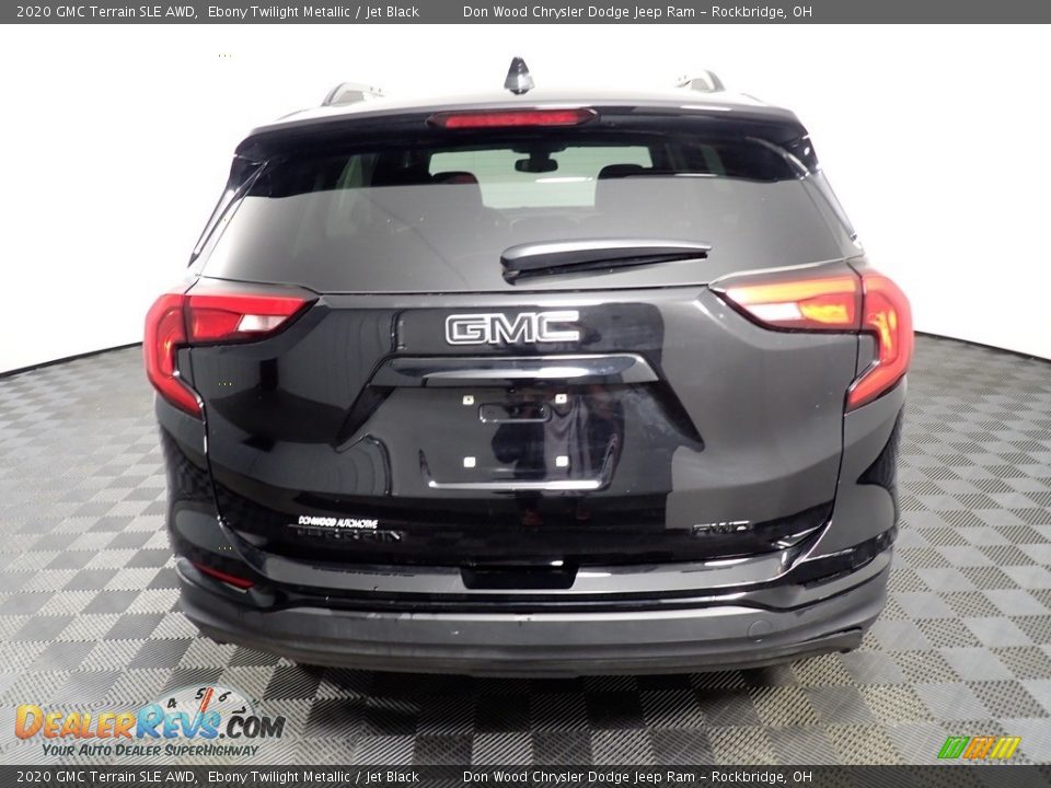 2020 GMC Terrain SLE AWD Ebony Twilight Metallic / Jet Black Photo #12