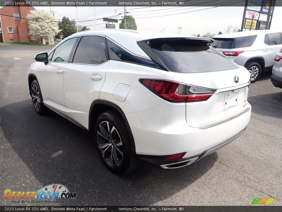 2020 Lexus RX 350 AWD Eminent White Pearl / Parchment Photo #6