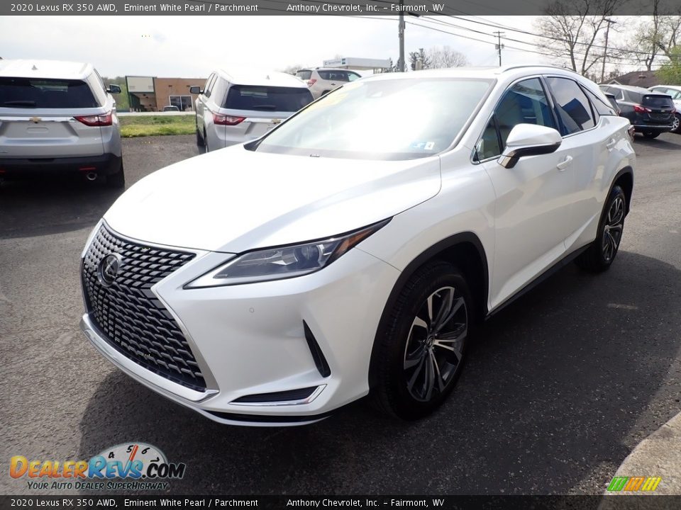 2020 Lexus RX 350 AWD Eminent White Pearl / Parchment Photo #7