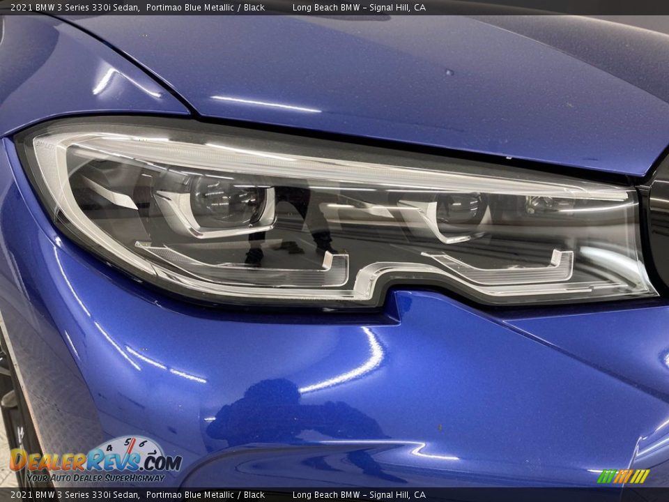 2021 BMW 3 Series 330i Sedan Portimao Blue Metallic / Black Photo #4