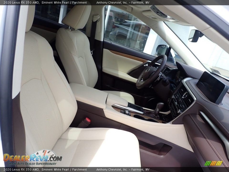 2020 Lexus RX 350 AWD Eminent White Pearl / Parchment Photo #9