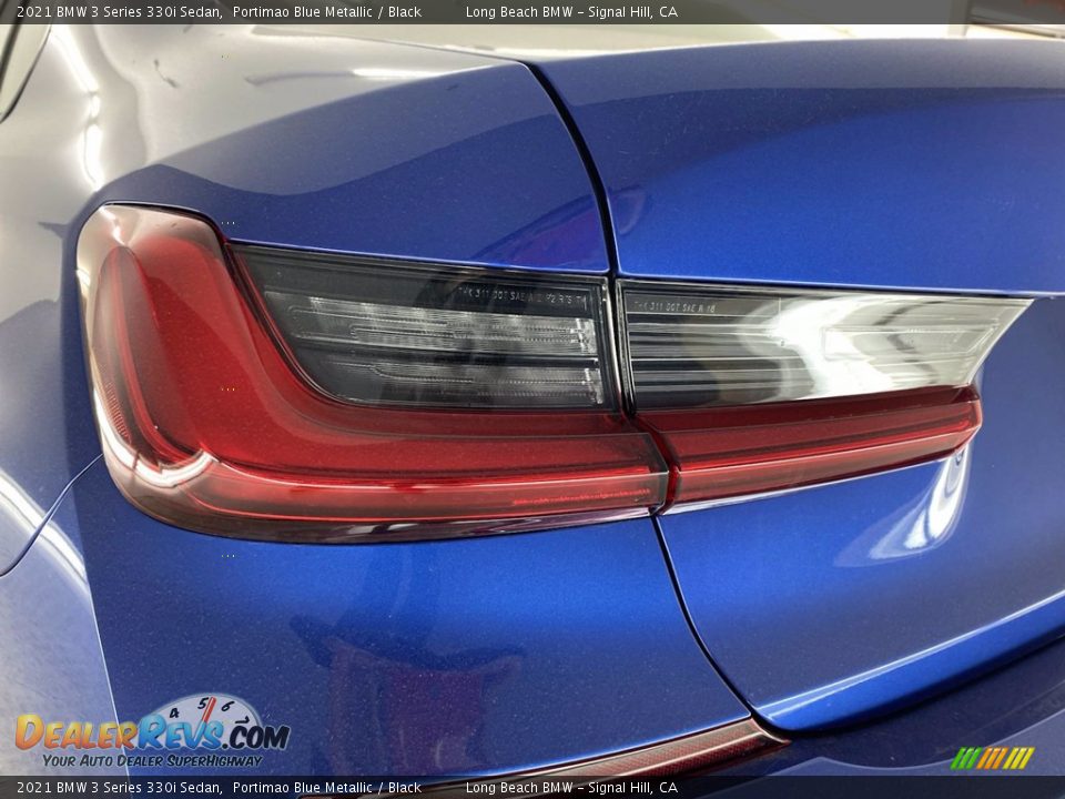 2021 BMW 3 Series 330i Sedan Portimao Blue Metallic / Black Photo #6