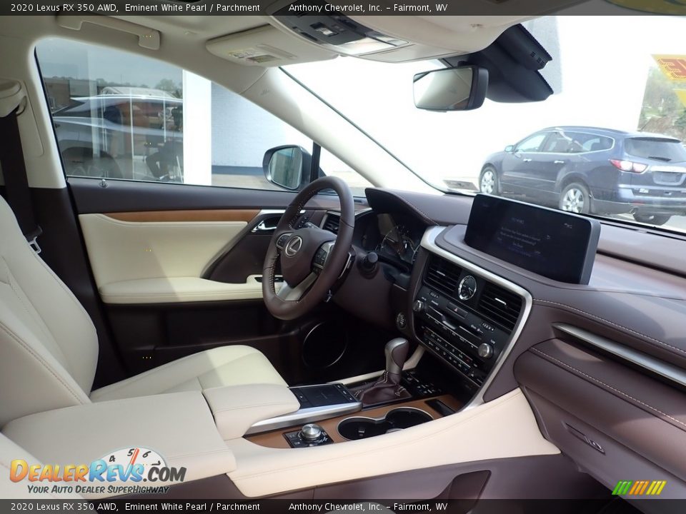 2020 Lexus RX 350 AWD Eminent White Pearl / Parchment Photo #10