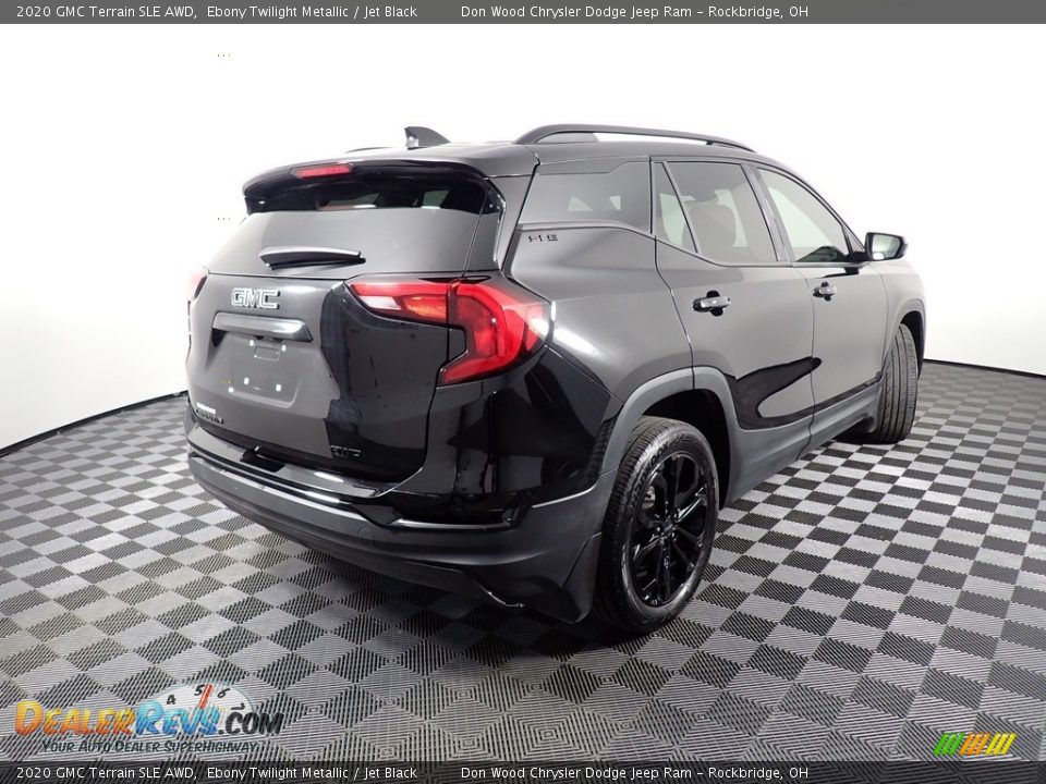 2020 GMC Terrain SLE AWD Ebony Twilight Metallic / Jet Black Photo #17