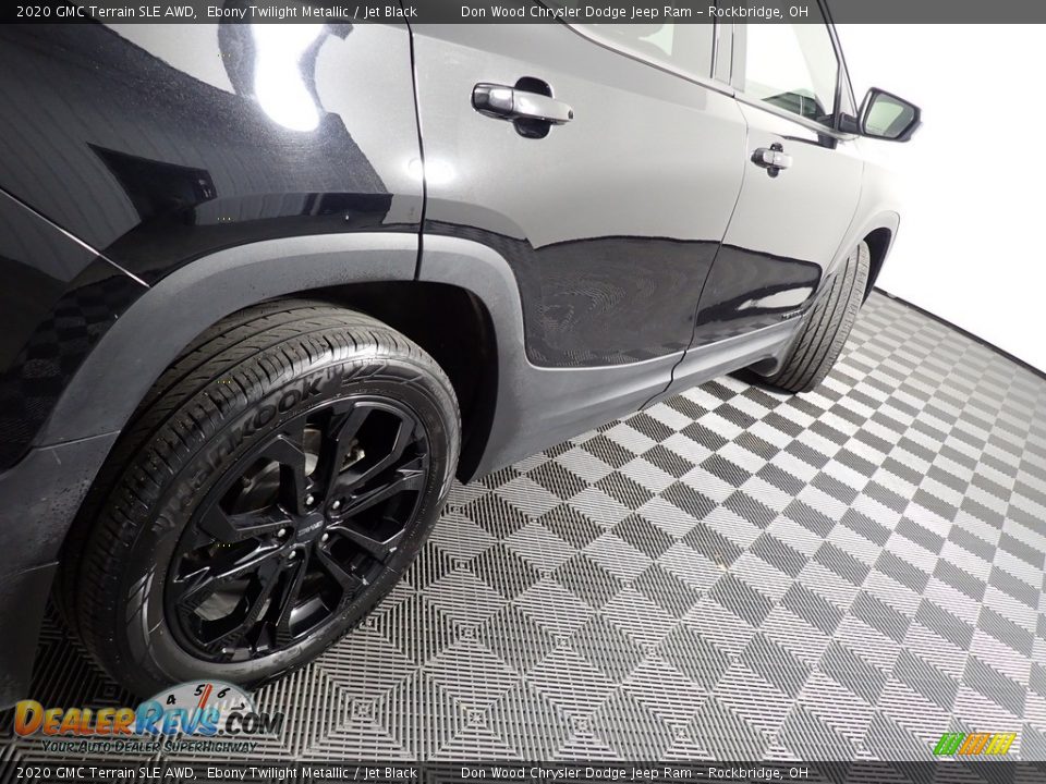 2020 GMC Terrain SLE AWD Ebony Twilight Metallic / Jet Black Photo #18