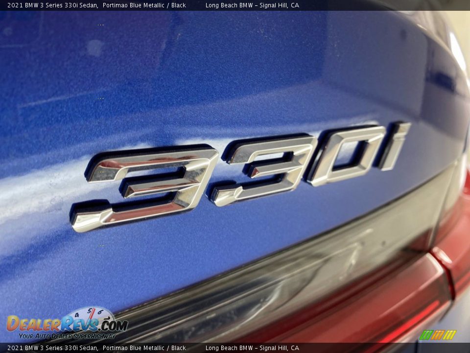 2021 BMW 3 Series 330i Sedan Portimao Blue Metallic / Black Photo #8