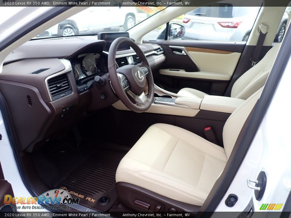 2020 Lexus RX 350 AWD Eminent White Pearl / Parchment Photo #12