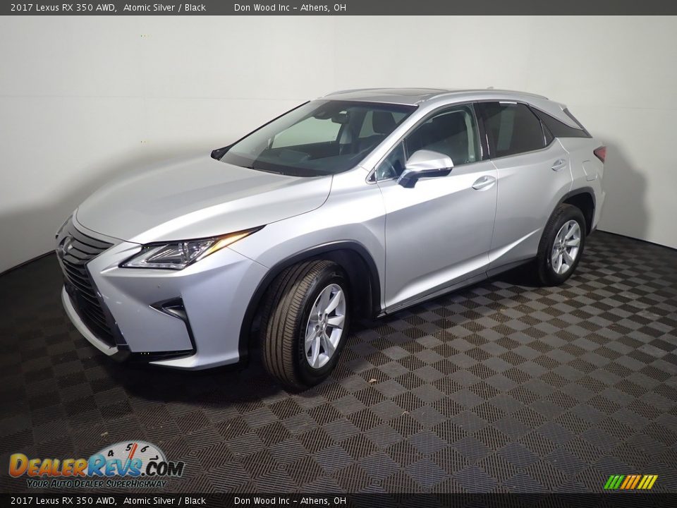 2017 Lexus RX 350 AWD Atomic Silver / Black Photo #11