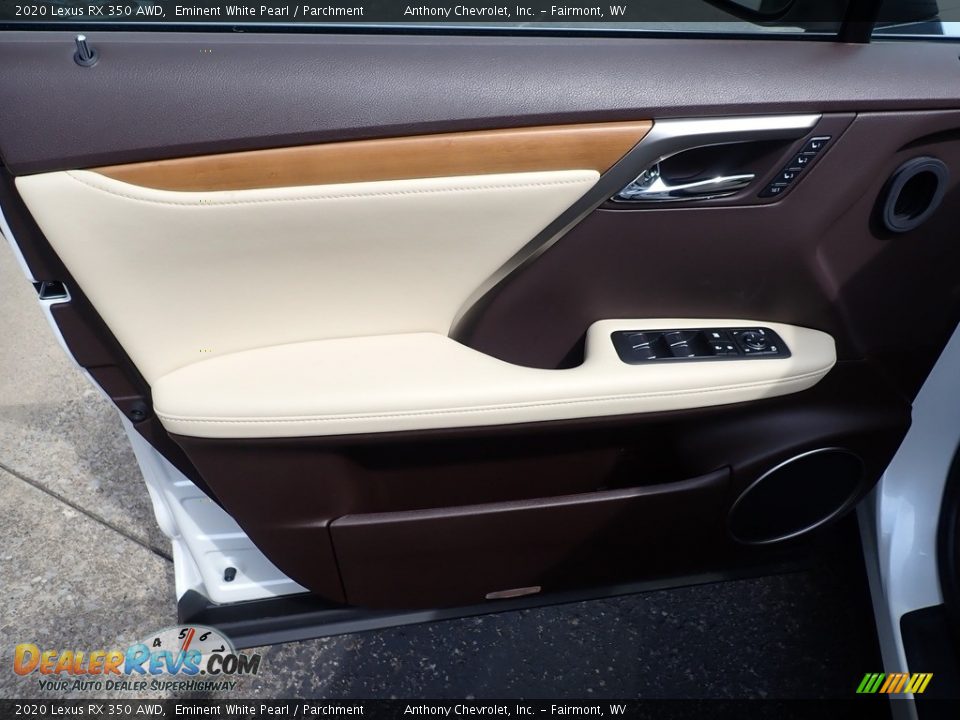 2020 Lexus RX 350 AWD Eminent White Pearl / Parchment Photo #13