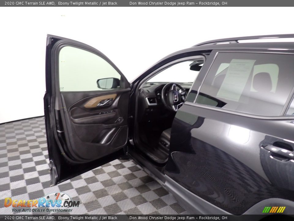 2020 GMC Terrain SLE AWD Ebony Twilight Metallic / Jet Black Photo #20