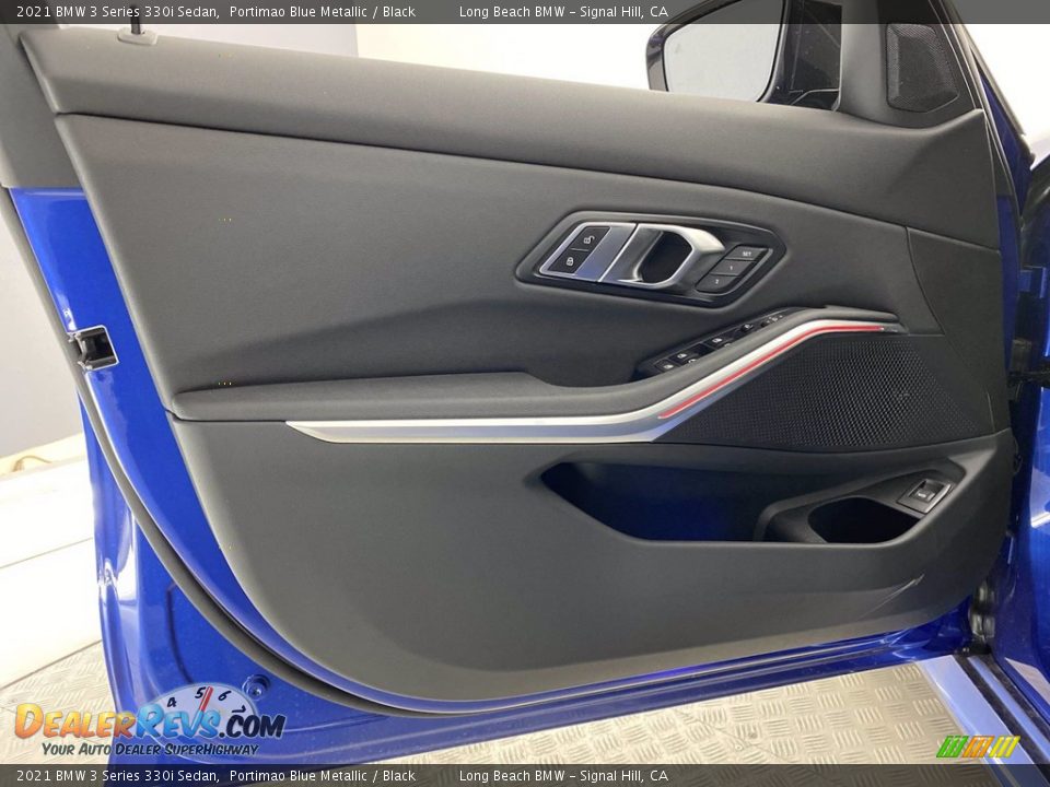 2021 BMW 3 Series 330i Sedan Portimao Blue Metallic / Black Photo #10