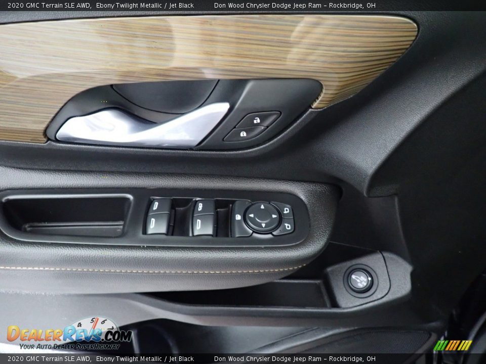 2020 GMC Terrain SLE AWD Ebony Twilight Metallic / Jet Black Photo #21