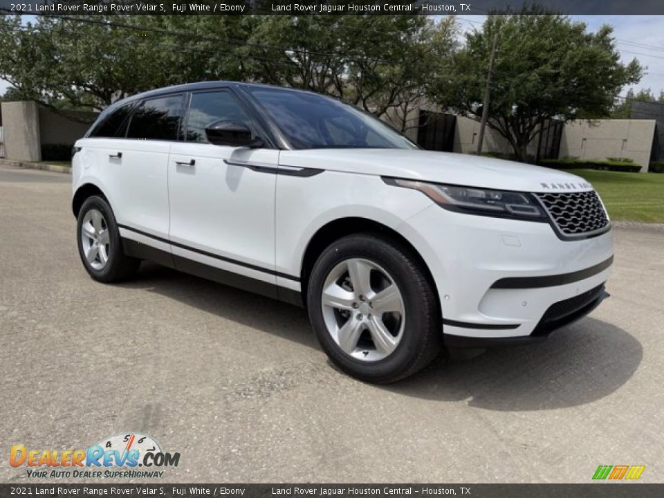 2021 Land Rover Range Rover Velar S Fuji White / Ebony Photo #12