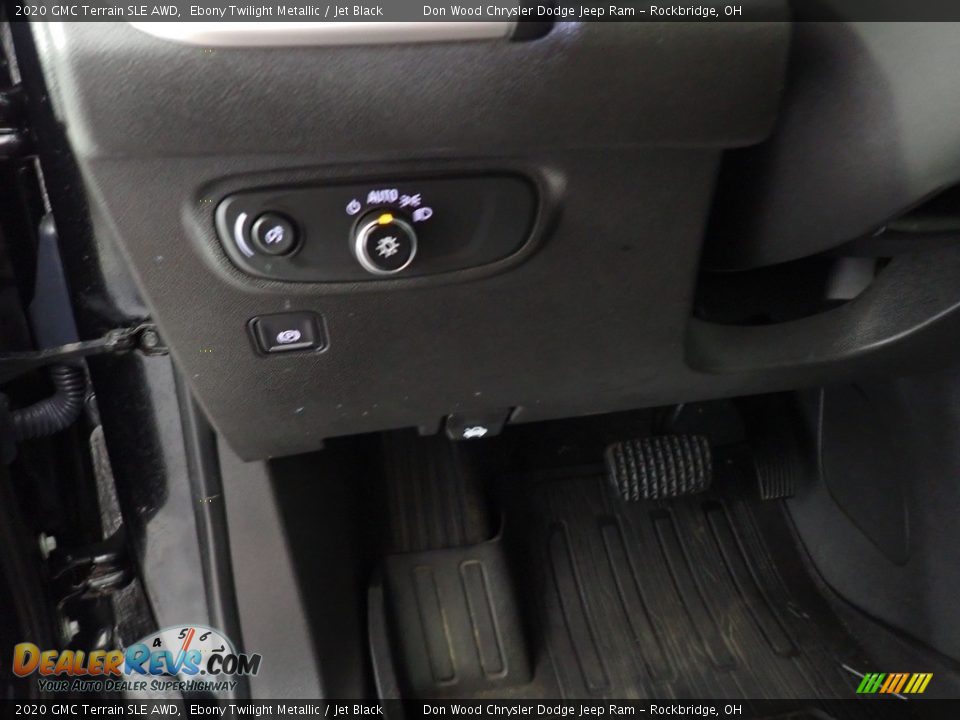 2020 GMC Terrain SLE AWD Ebony Twilight Metallic / Jet Black Photo #22