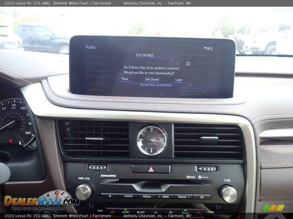 2020 Lexus RX 350 AWD Eminent White Pearl / Parchment Photo #16