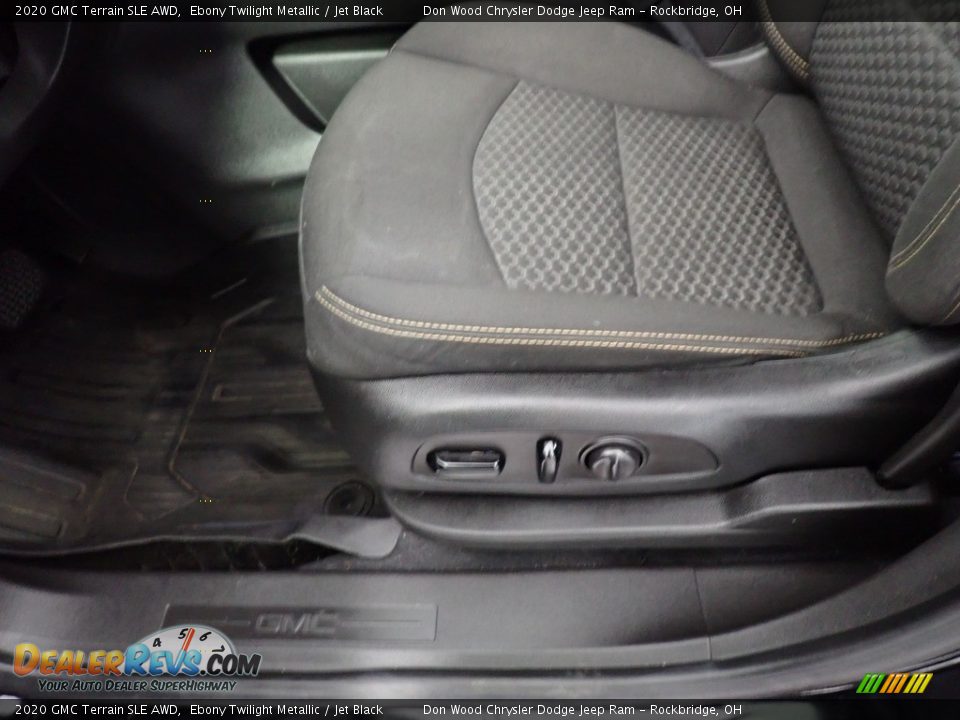 2020 GMC Terrain SLE AWD Ebony Twilight Metallic / Jet Black Photo #23
