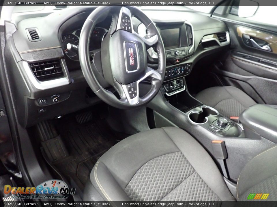 2020 GMC Terrain SLE AWD Ebony Twilight Metallic / Jet Black Photo #24
