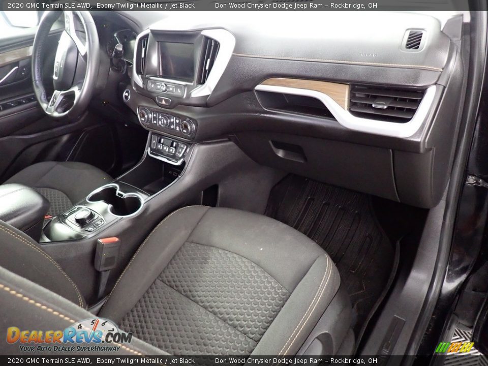 2020 GMC Terrain SLE AWD Ebony Twilight Metallic / Jet Black Photo #33