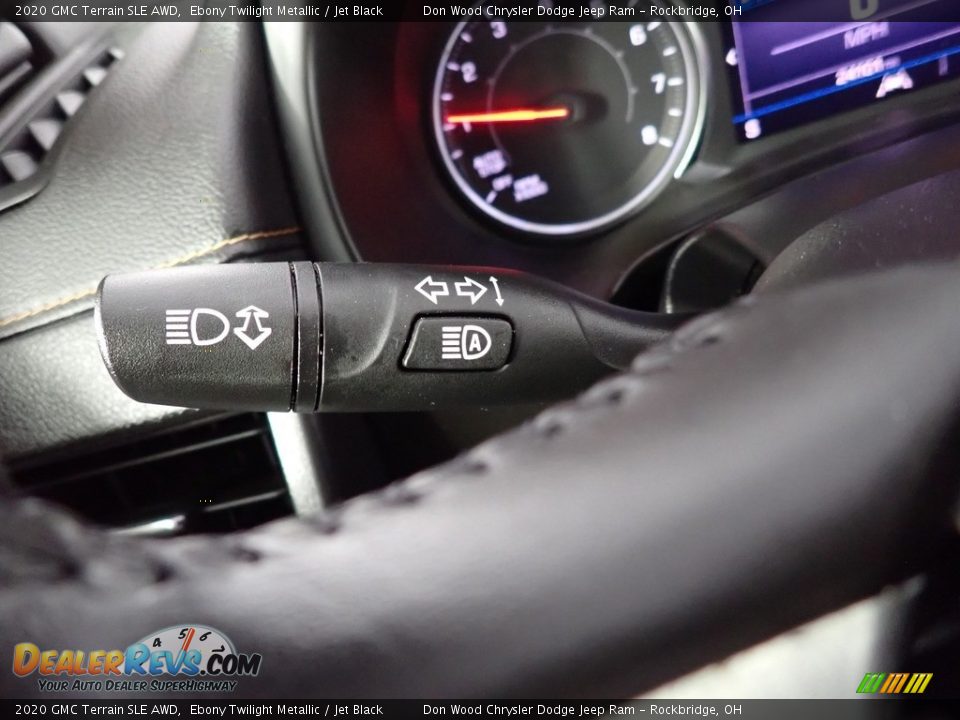 2020 GMC Terrain SLE AWD Ebony Twilight Metallic / Jet Black Photo #36