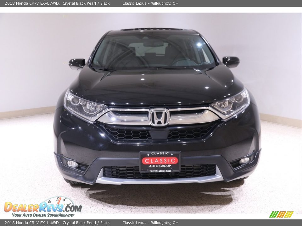 2018 Honda CR-V EX-L AWD Crystal Black Pearl / Black Photo #2
