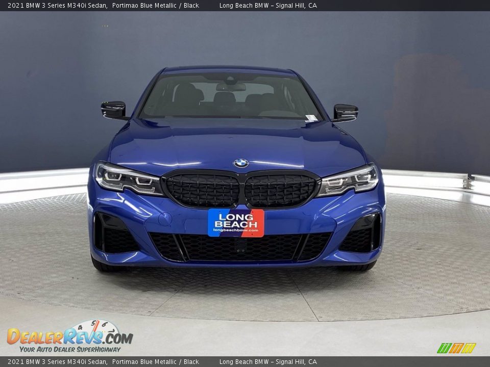 2021 BMW 3 Series M340i Sedan Portimao Blue Metallic / Black Photo #2