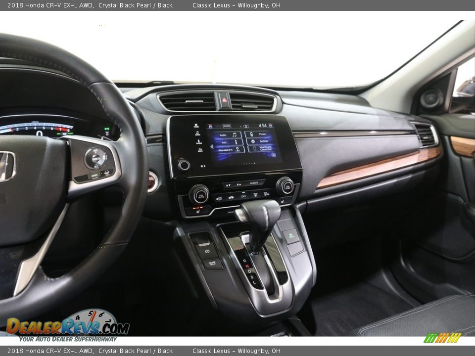 2018 Honda CR-V EX-L AWD Crystal Black Pearl / Black Photo #9