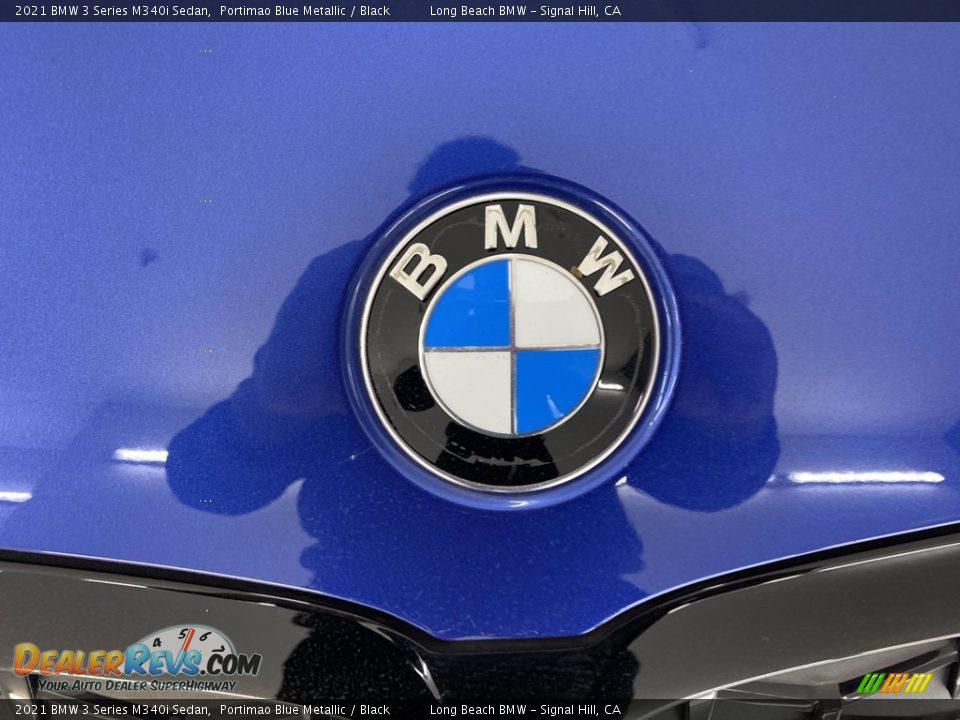 2021 BMW 3 Series M340i Sedan Portimao Blue Metallic / Black Photo #5