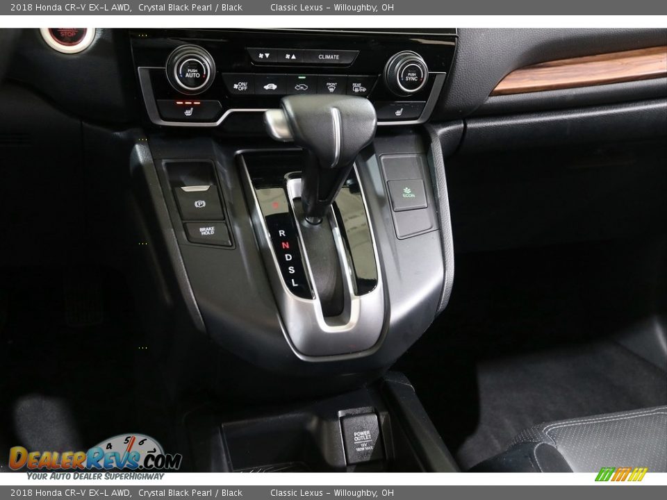 2018 Honda CR-V EX-L AWD Crystal Black Pearl / Black Photo #12
