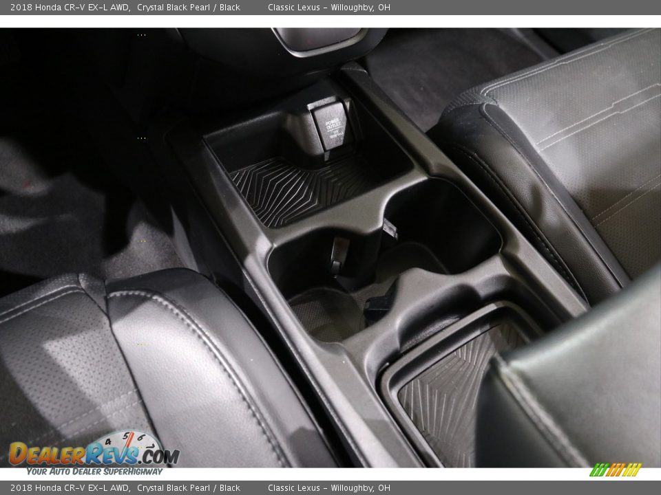 2018 Honda CR-V EX-L AWD Crystal Black Pearl / Black Photo #13