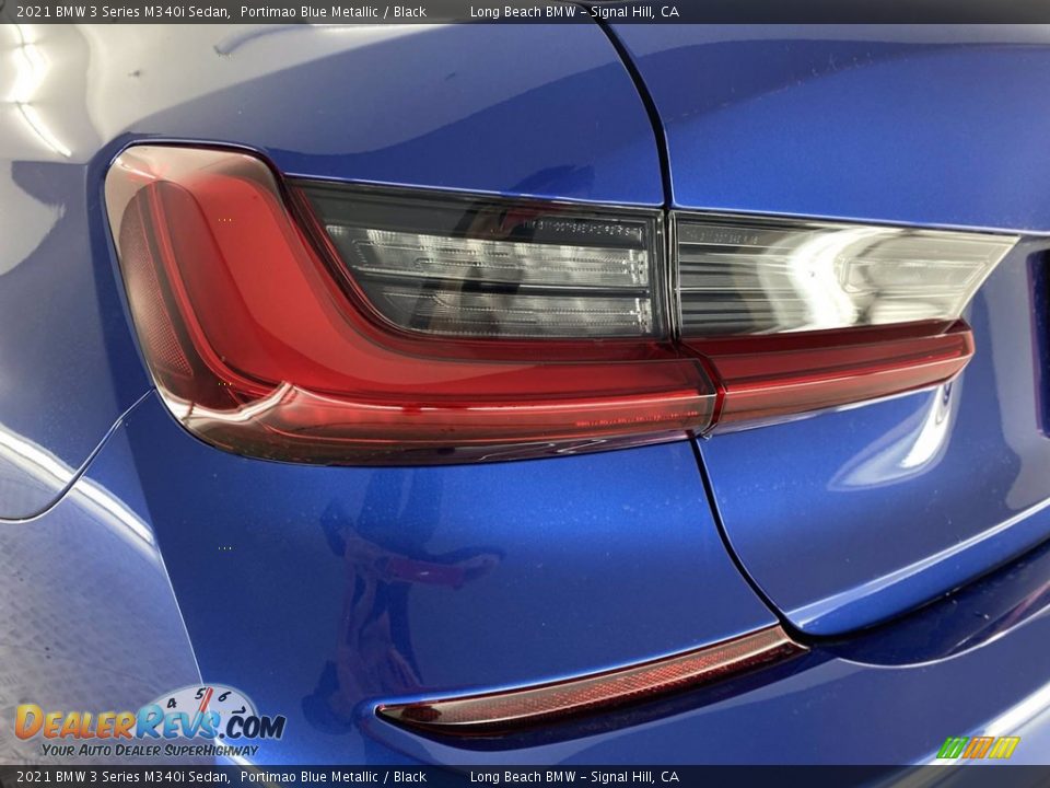 2021 BMW 3 Series M340i Sedan Portimao Blue Metallic / Black Photo #6