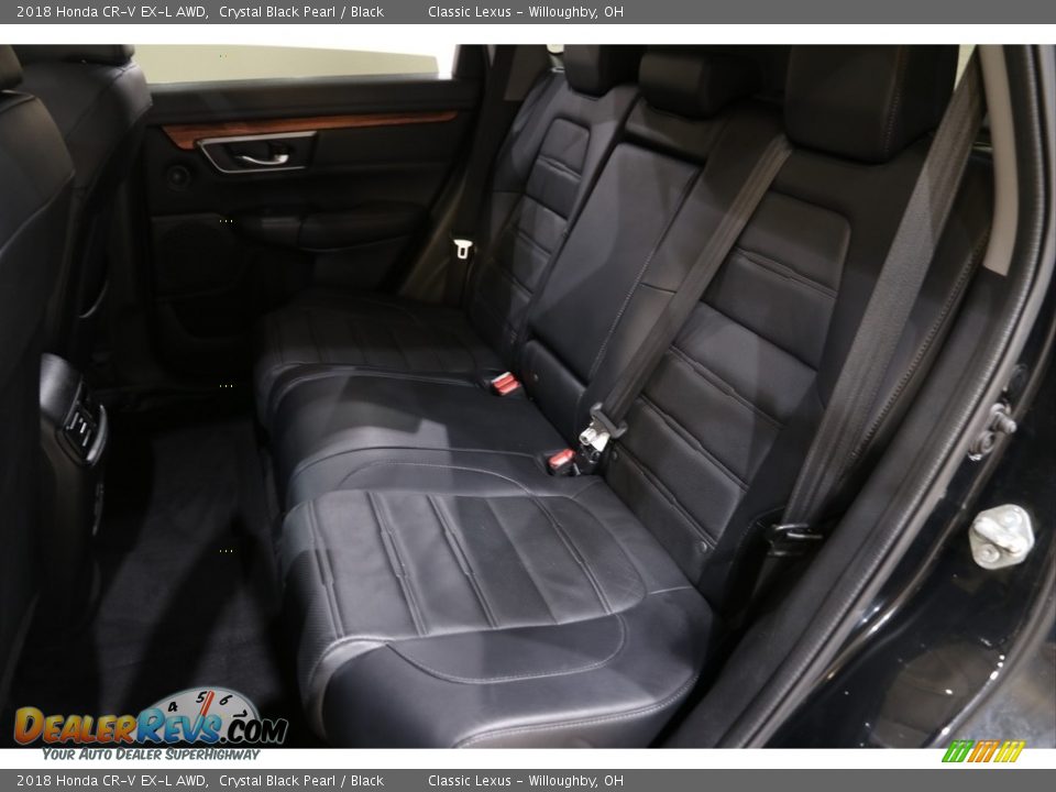 2018 Honda CR-V EX-L AWD Crystal Black Pearl / Black Photo #16