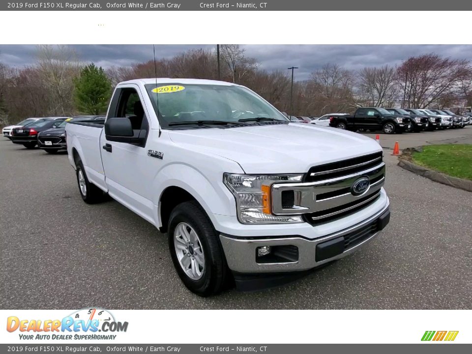 2019 Ford F150 XL Regular Cab Oxford White / Earth Gray Photo #1