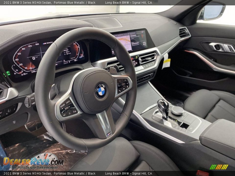 Black Interior - 2021 BMW 3 Series M340i Sedan Photo #12