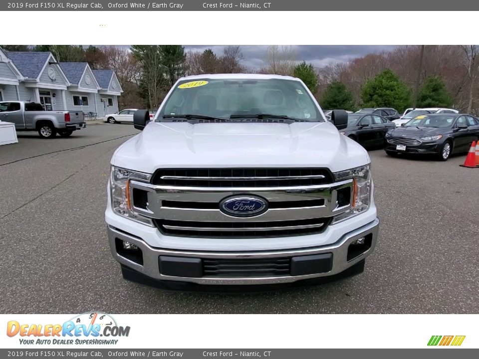 2019 Ford F150 XL Regular Cab Oxford White / Earth Gray Photo #2