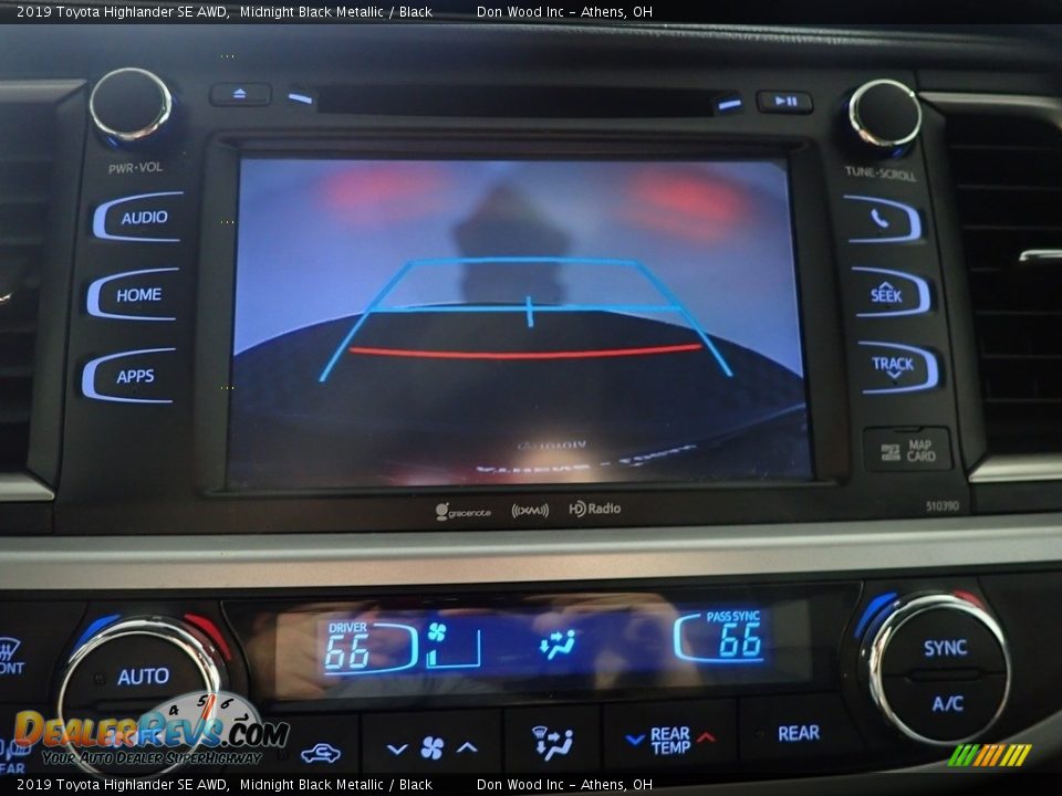 2019 Toyota Highlander SE AWD Midnight Black Metallic / Black Photo #5