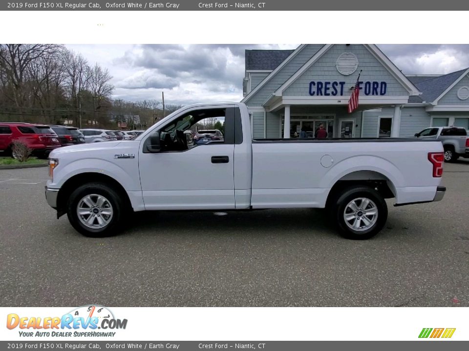 2019 Ford F150 XL Regular Cab Oxford White / Earth Gray Photo #4