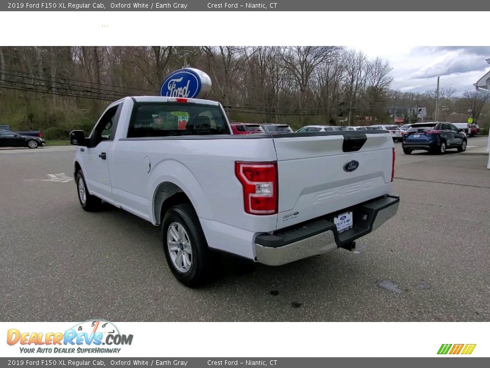 2019 Ford F150 XL Regular Cab Oxford White / Earth Gray Photo #5