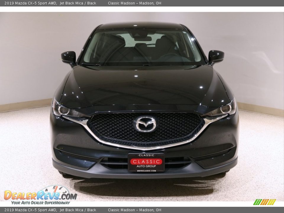 2019 Mazda CX-5 Sport AWD Jet Black Mica / Black Photo #2