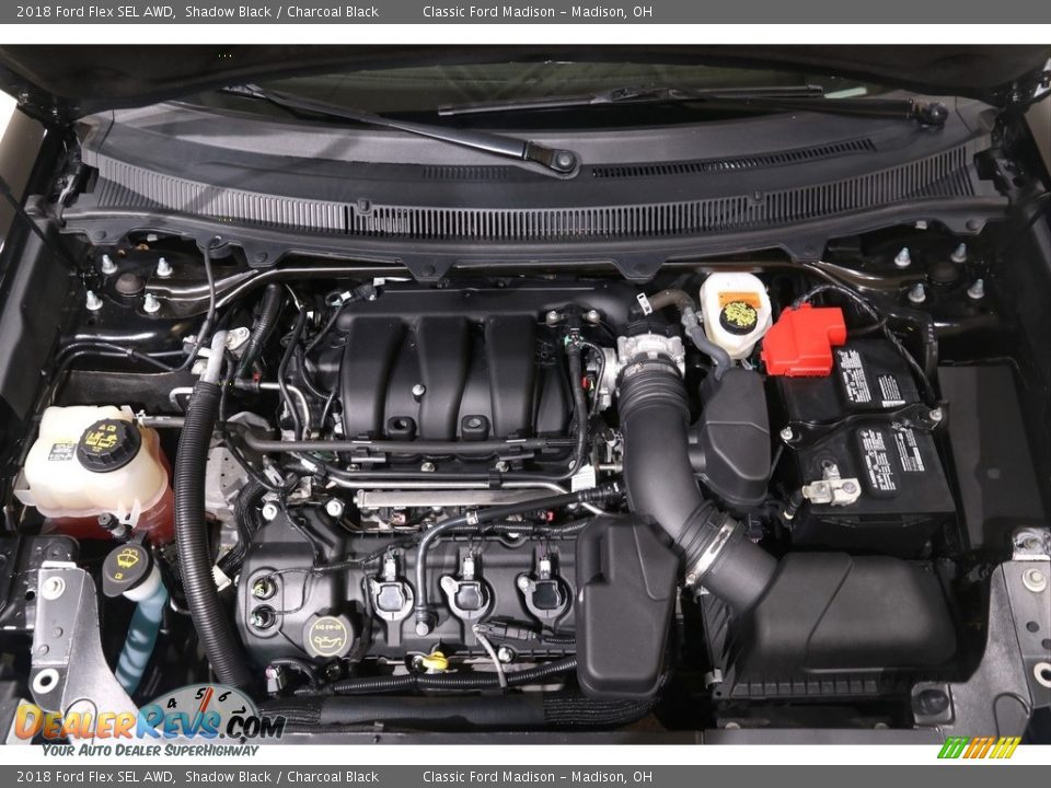 2018 Ford Flex SEL AWD 3.5 Liter DOHC 24-Valve Ti-VCT V6 Engine Photo #20