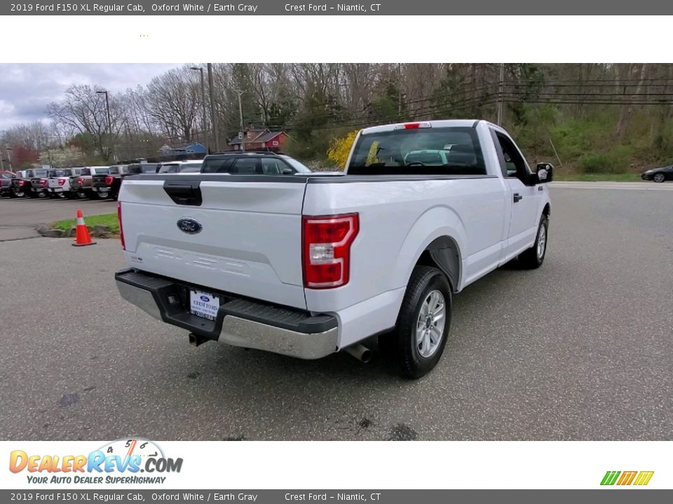 2019 Ford F150 XL Regular Cab Oxford White / Earth Gray Photo #7