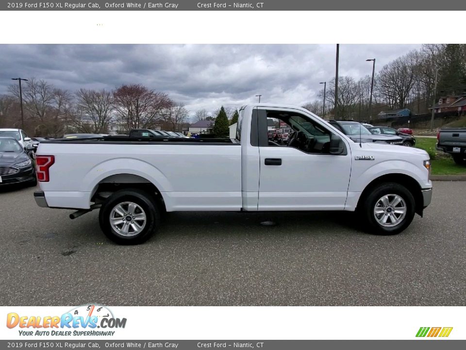 2019 Ford F150 XL Regular Cab Oxford White / Earth Gray Photo #8