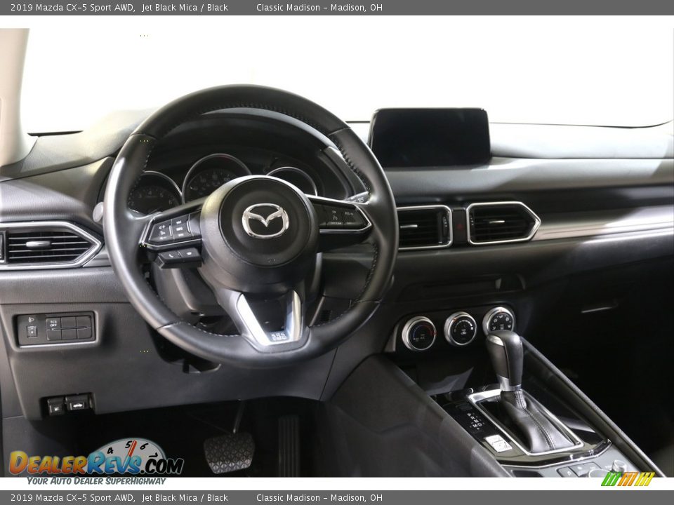 2019 Mazda CX-5 Sport AWD Jet Black Mica / Black Photo #6