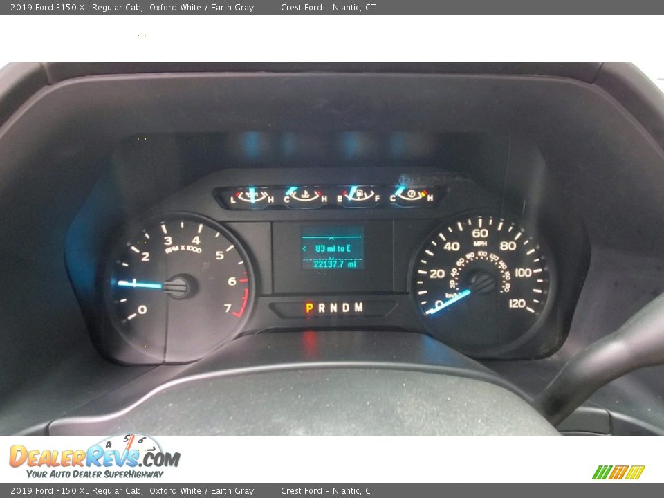 2019 Ford F150 XL Regular Cab Oxford White / Earth Gray Photo #12