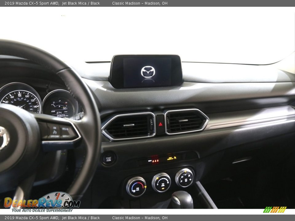 2019 Mazda CX-5 Sport AWD Jet Black Mica / Black Photo #9